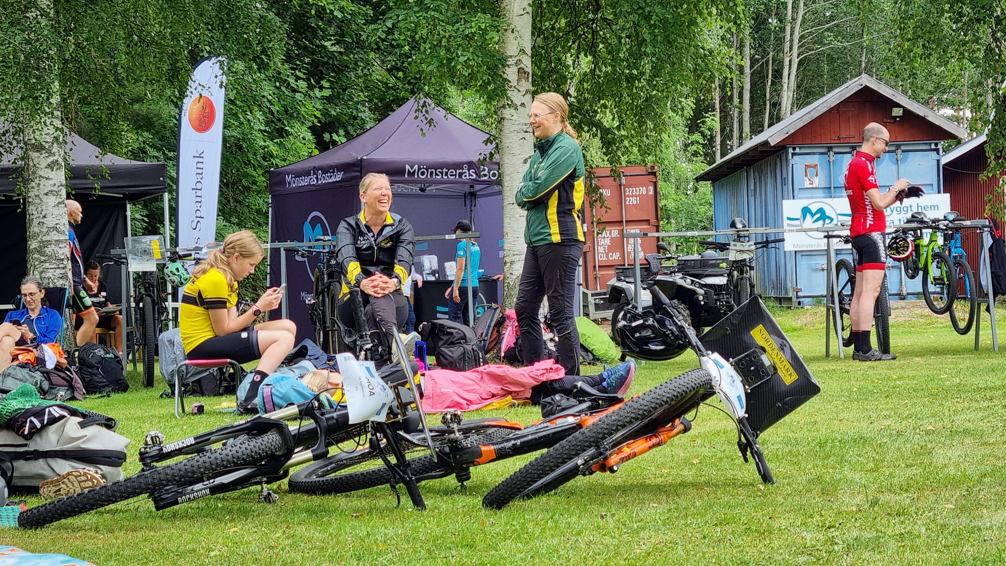 Härlig stämning på arenan