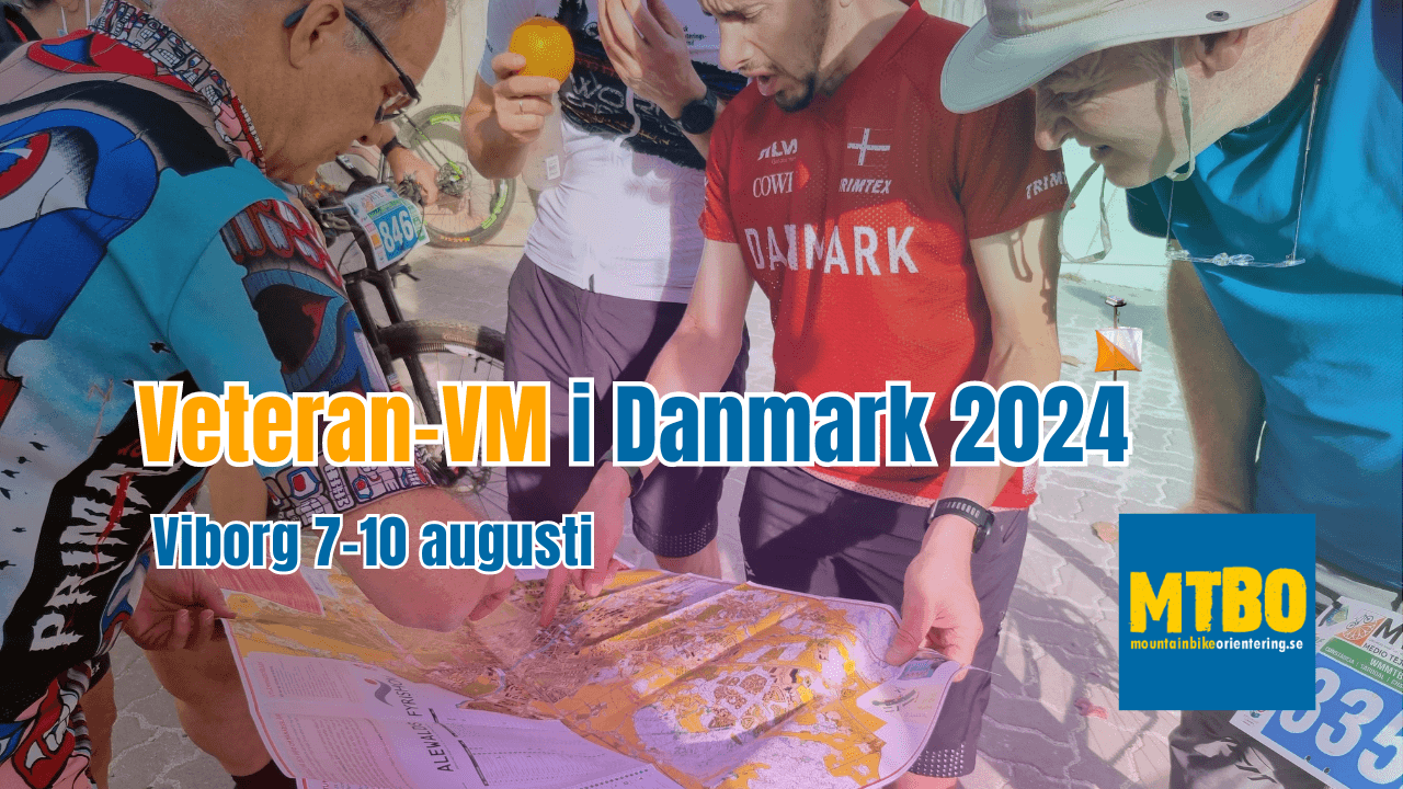 Detta är årets höjdpunkt för alla mountainbikeorienterare över 35 och lockar deltagare från hela världen. Sverige brukar ha många deltagare på plats och nu när det är så nära till Danmark hoppas vi på rekordmånga. Har du åldern inne kan du vara med.